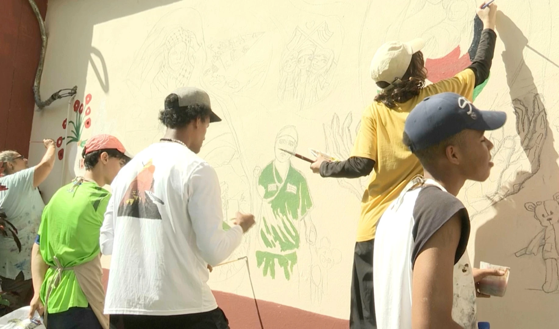 Demuestra Cuba apoyo a Palestina con pinceladas de solidaridad