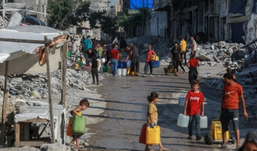 El Ministerio de Salud de Gaza confirmó que la interrupción del abasto de agua por parte de "Israel" aumenta los riesgos para la salud y el medio ambiente.