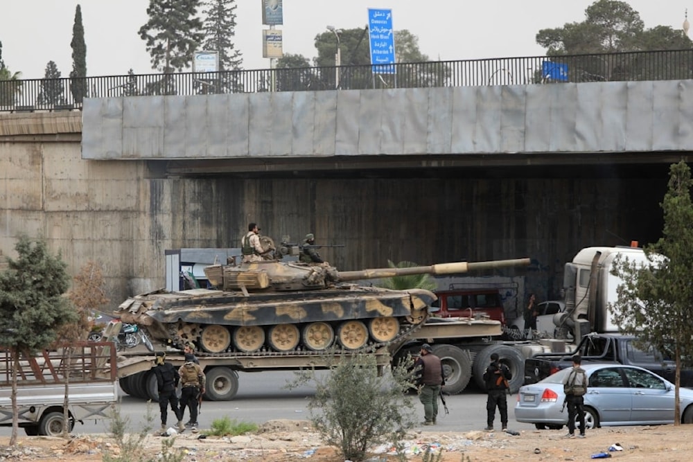 • Las fuerzas de seguridad sirias se despliegan en una zona cercana a Damasco en medio de enfrentamientos. (Foto: AFP)