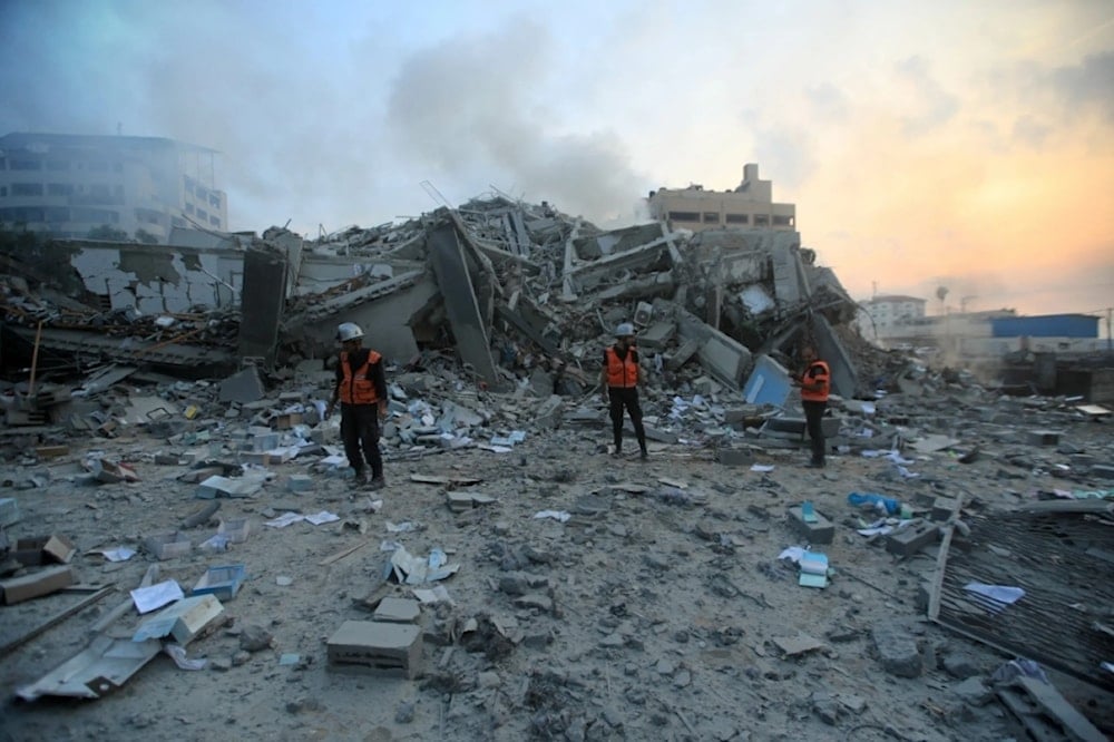 Los constantes bombardeos israelíes por más de un año convirtieron a la Franja de Gaza en una masa de hormigón destrozado. 