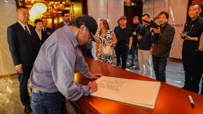 Petro confirmó que su país firmará la Ruta de la Seda (Foto: Presidencia Colombia)