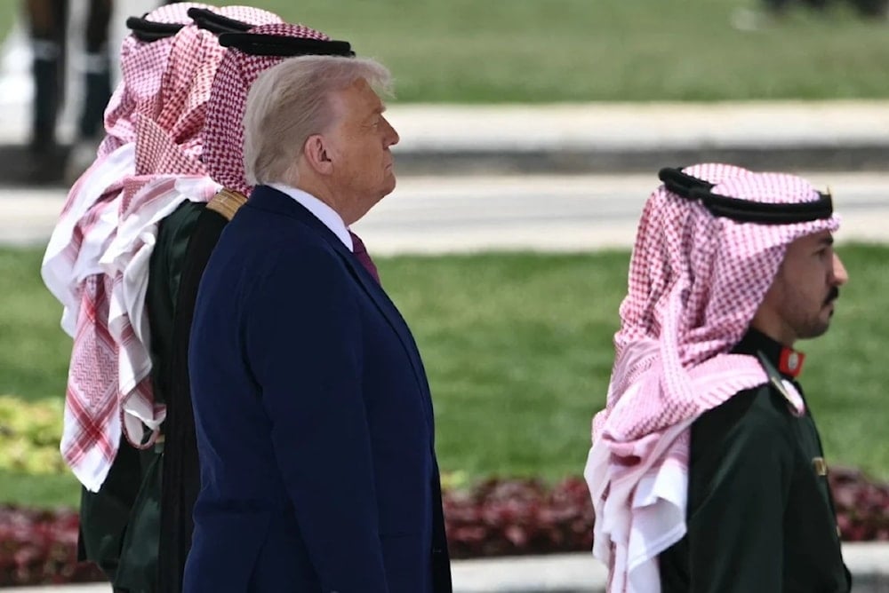 Presidente de Estados Unidos de visita en Riad. 13 de mayo de 2025 (Foto: AFP)