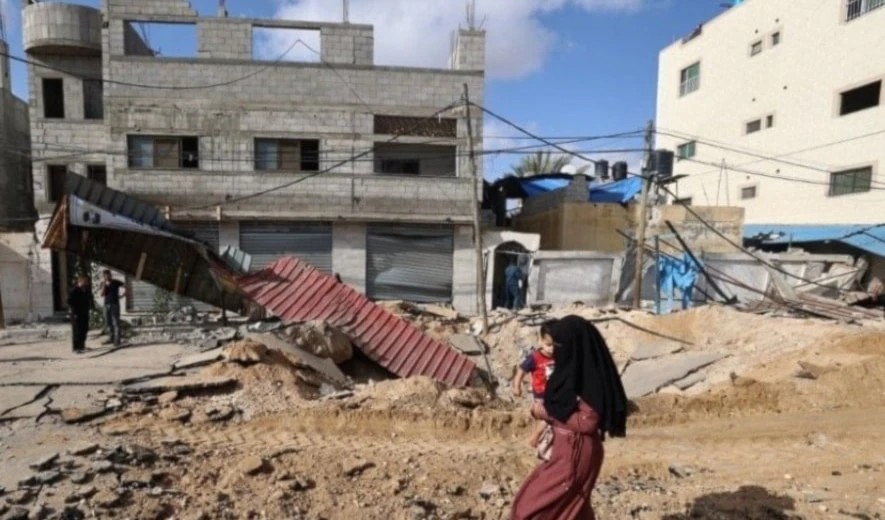 Cualquier imagen desde la Franja de Gaza refleja la destrucción, el dolor y la muerte que ha provocado "Israel" desde el inicio de su ofensiva guerrerista.