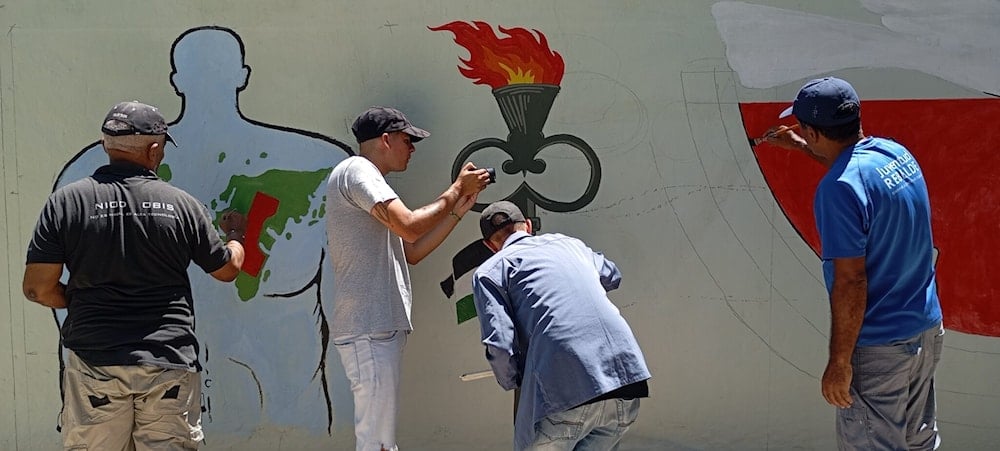 Artistas plásticos cubanos inaugurarán mural Nakba en La Habana