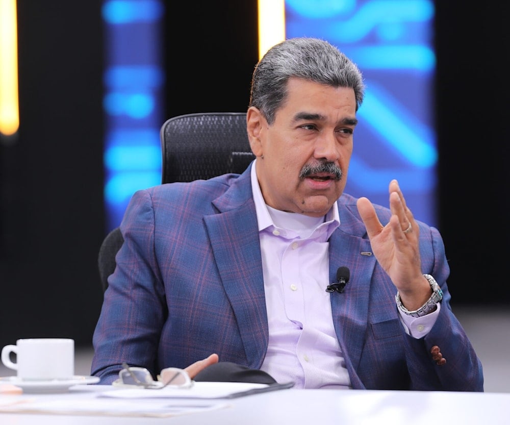 El presidente de Venezuela, Nicolás Maduro, durante la emisión 79 de su programa Con Maduro + .
