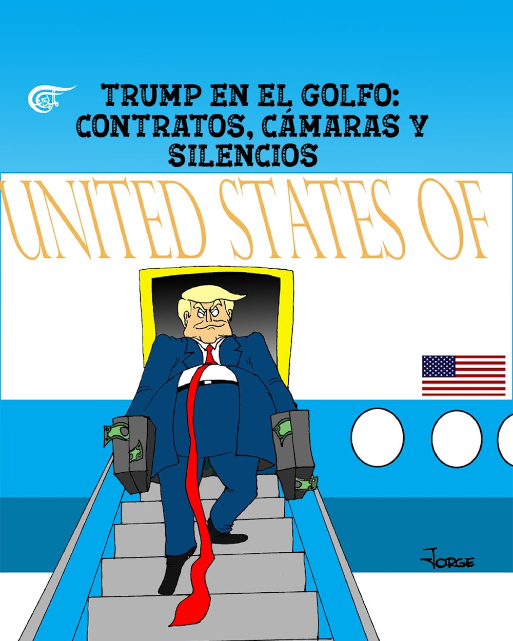 Trump en el Golfo: Contratos, c&aacute;maras y silencios