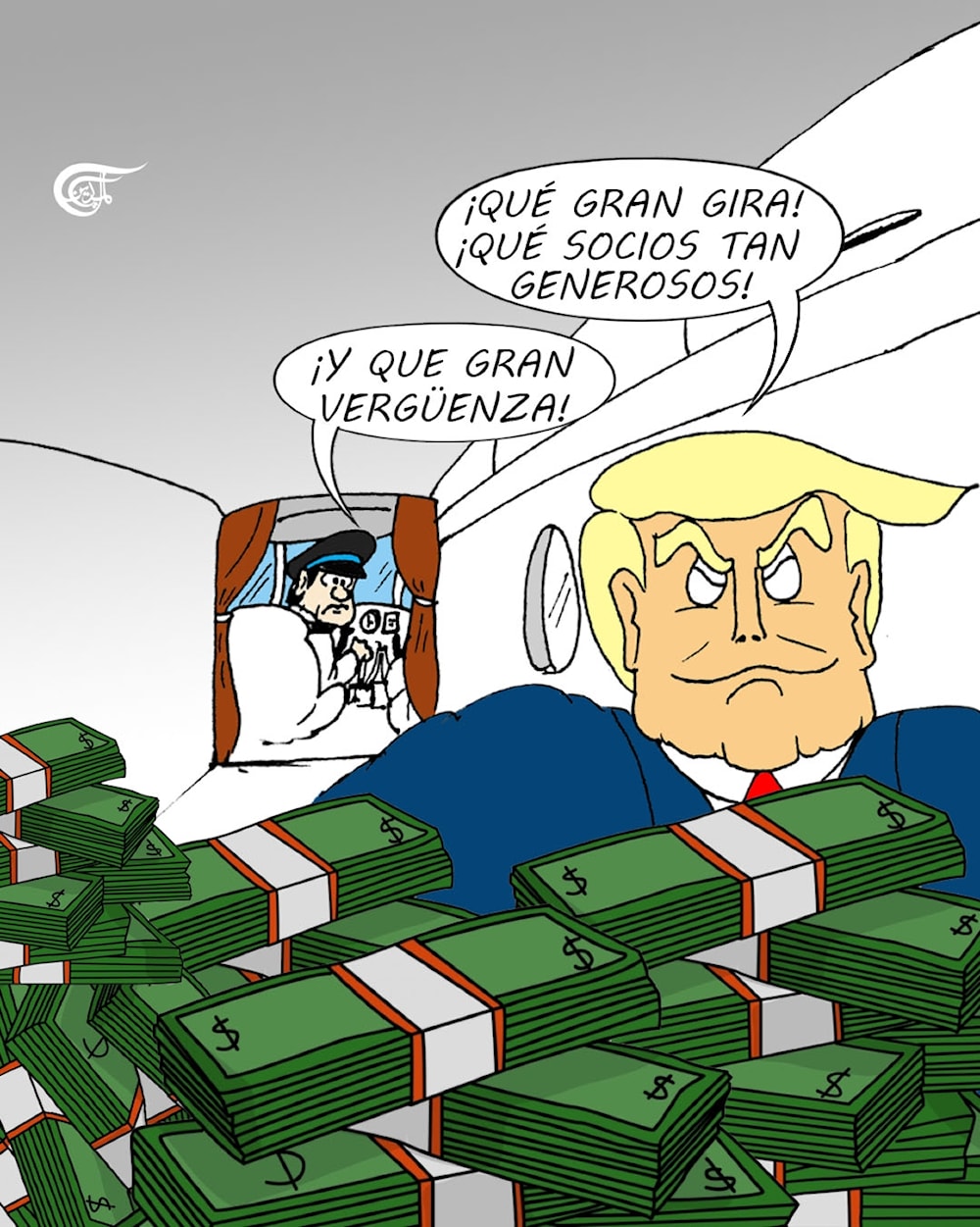 Trump en el Golfo: Contratos, c&aacute;maras y silencios
