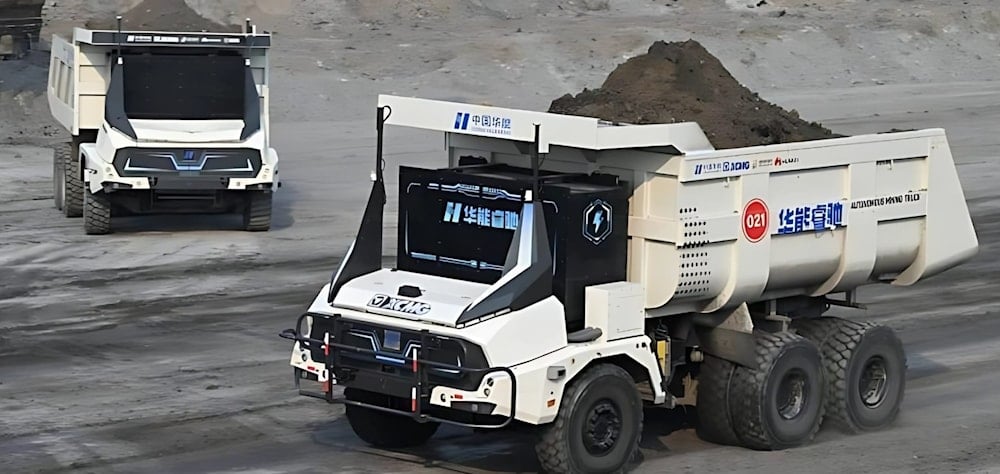 Camiones gestionados por IA apoyan la minería en China
