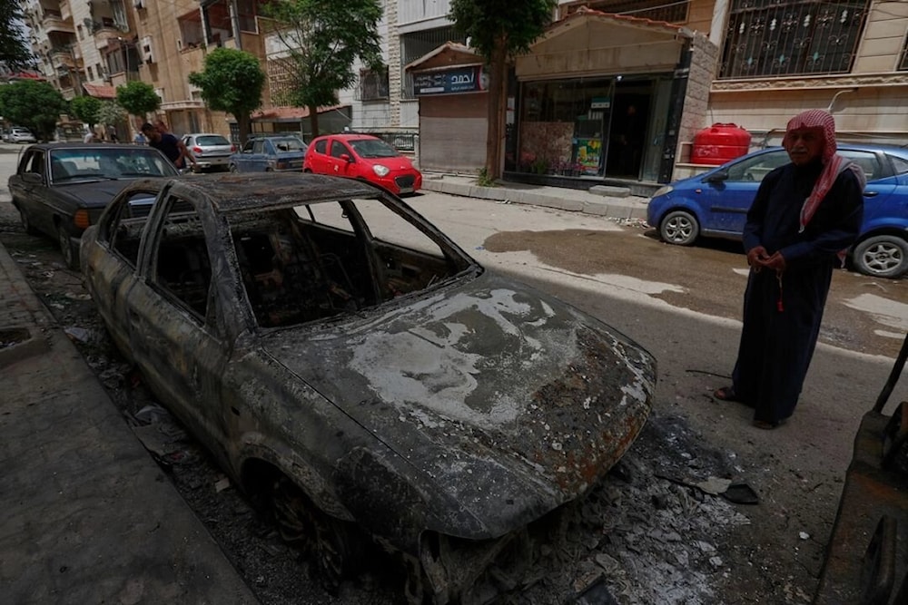 “Israel” ataca zona cercana al palacio presidencial en Damasco. Foto: AP