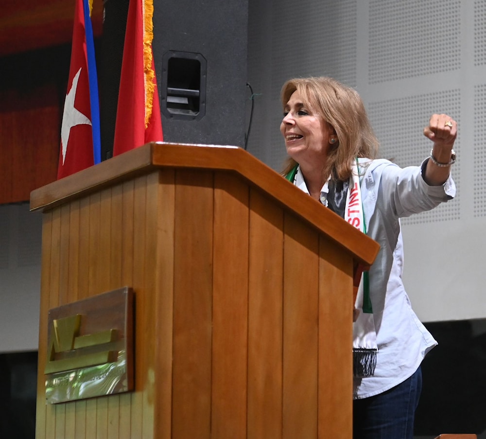 Graciela Ramírez, responsable de la Corresponsalía de Resumen Latinoamericano en Cuba y coordinadora del Comité Internacional Paz, Justicia y Dignidad a los Pueblos.