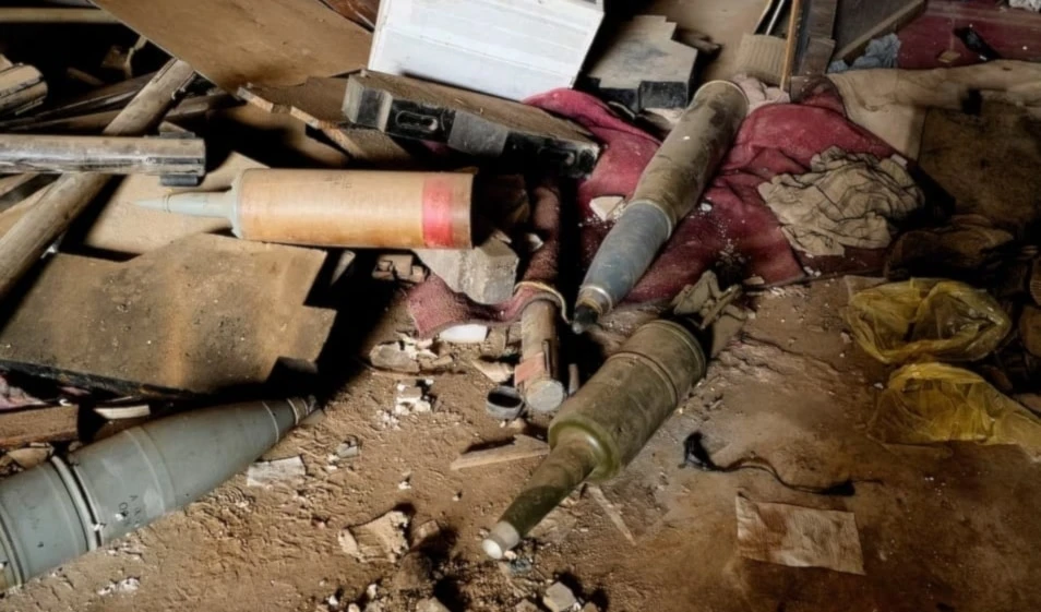 Municiones sin explotar en la capital sudanesa.