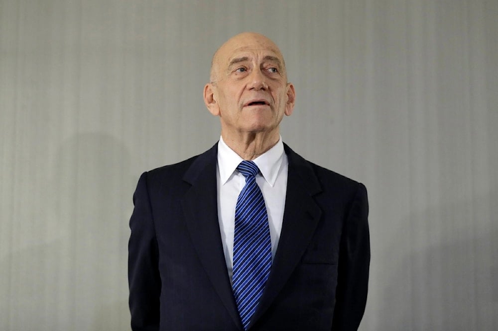 Ehut Olmert: Ofensiva militar no logrará rescatar con vida a los rehenes israelíes.