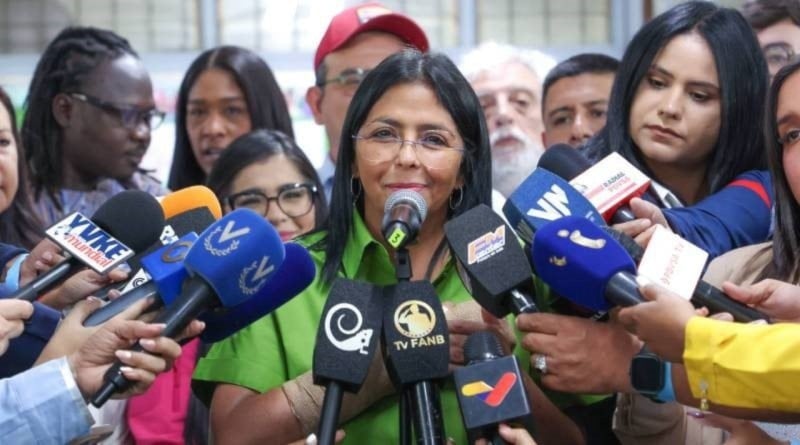 Delcy Rodríguez: “Los derechos de Venezuela sobre el Esequibo son irrenunciables”