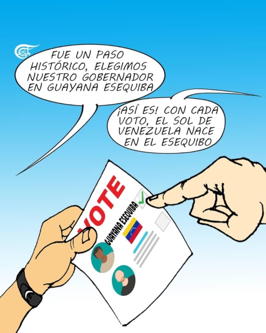 El sol de Venezuela nace en el Esequibo: nuestra elecci&oacute;n y soberan&iacute;a