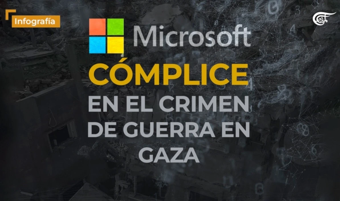 Microsoft cómplice de la guerra en Gaza