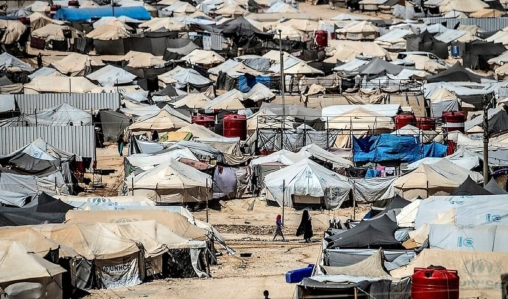 Las Fuerzas Democráticas Sirias controlan el campamento de refugiados en Al-Hol.