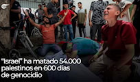 “Israel” ha matado 54.000 palestinos en 600 días de genocidio