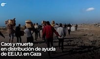 Caos y muerte en distribución de ayuda de EE.UU. en Gaza