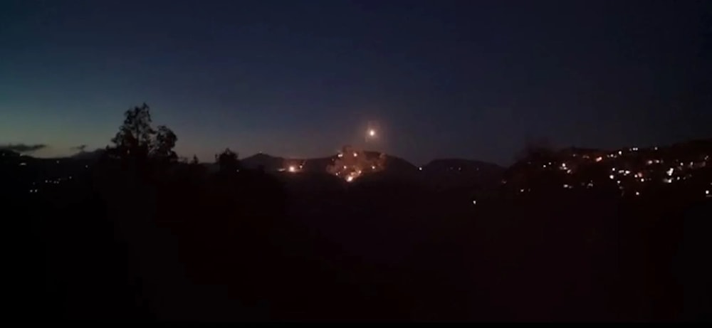 Ataques aéreos israelíes contra zonas al sur de Líbano.