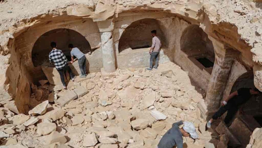 Descubrieron 12 tumbas de la época bizantina. Foto: Prensa Latina.