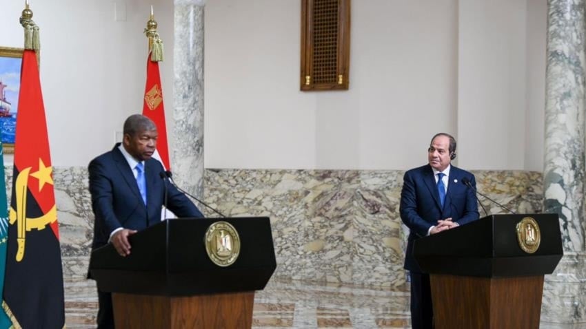 Egipto y Angola abordaron relaciones bilaterales y reiteraron respaldo al multilateralismo.