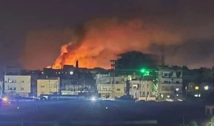 Bombardeos de "Israel" contra territorio de Siris