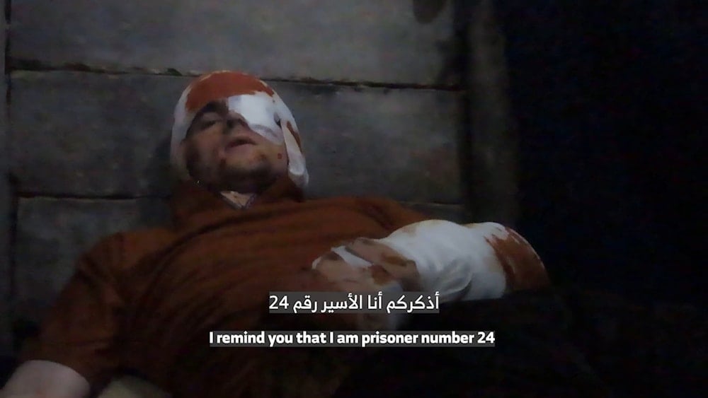 Brigadas Al-Qassam publican un video de la recuperación de un prisionero herido