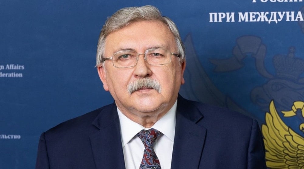 El Representante Permanente de Rusia ante las Organizaciones Internacionales con sede en Viena, Mijaíl Ulianov.