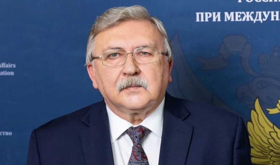 El Representante Permanente de Rusia ante las Organizaciones Internacionales con sede en Viena, Mijaíl Ulianov. El Representante Permanente de Rusia ante las Organizaciones Internacionales con sede en Viena, Mijaíl Ulianov.