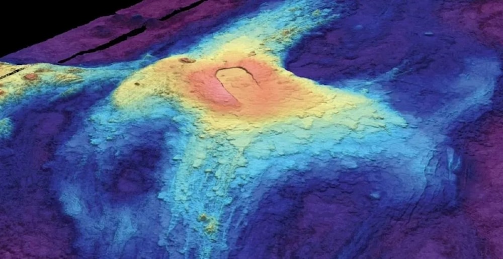 Flujo de lava del monte submarino Axial. Foto: Universidad de Oregón. 