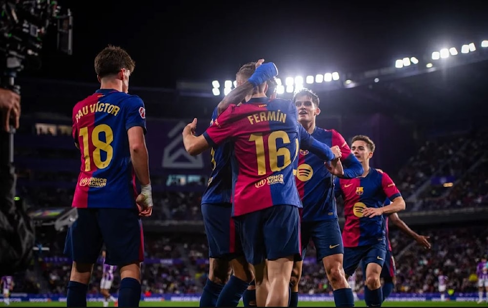 Barcelona camina con paso seguro hacia título de fútbol de España.