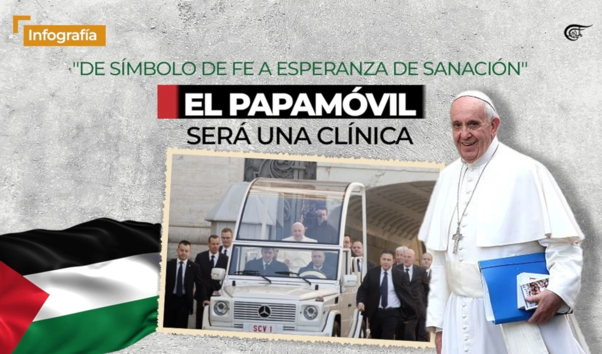 "De símbolo de fe a esperanza de sanación": el papamóvil será una clínica
