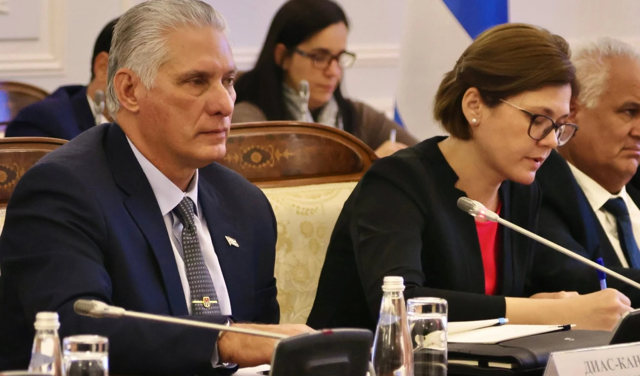 El presidente de Cuba, Miguel Díaz-Canel, inicia visita oficial a Rusia.