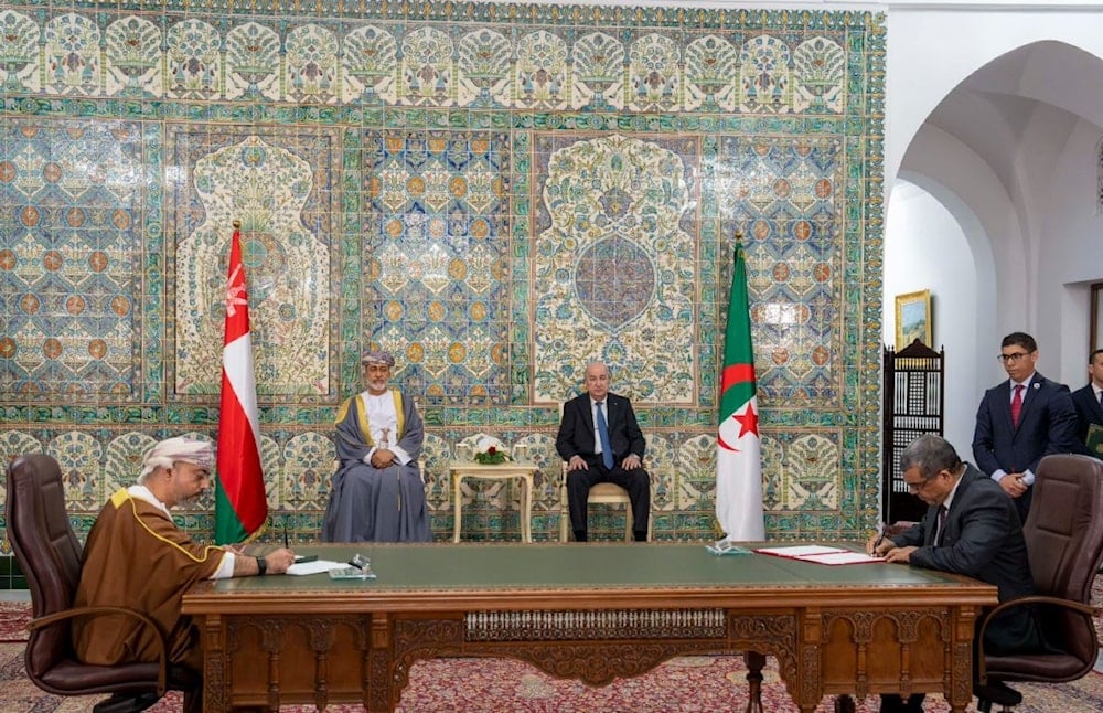 Argelia y Sultanato de Omán firman acuerdos de cooperación.