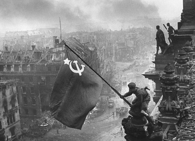 Cuando la bandera roja ondeó en el Reichstag