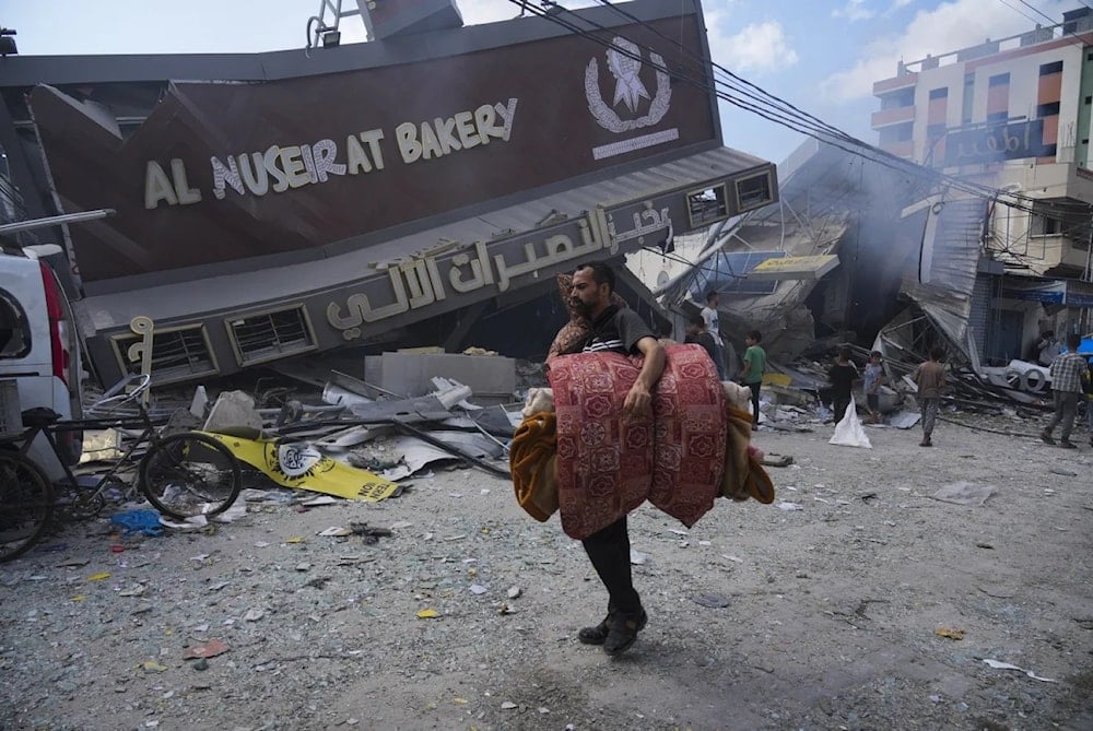La misma narrativa antirrusa que intenta borrar la historia, respalda a “Israel” con armas y dinero para perpetrar su genocidio fascista contra el pueblo palestino. (Foto: AP)