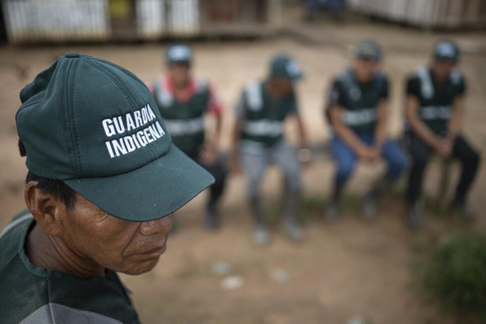 Guardia ambiental nativa: Protectores del Amazonas en Perú. Foto: AFP. 