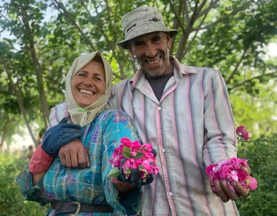 Rosas de Damasco: tradición milenaria de Siria. Foto: Instituto Goethe. 