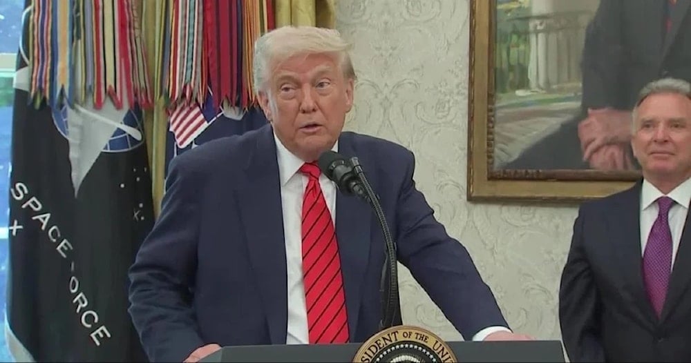 Trump sigue de cerca los acontecimientos, sin emitir una evaluación directa del curso del conflicto.