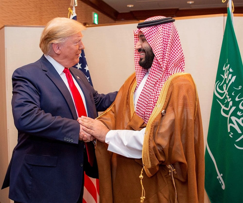 Príncipe de Arabia Saudita Mohammed bin Salman y el presidente de Estados Unidos, Donald Trump (Archivo)