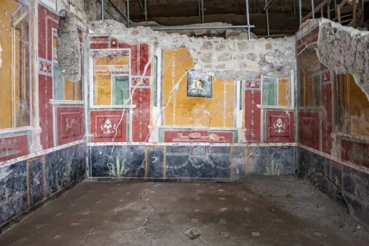 Descubren el secreto de la Casa de Hele y Frixo en Pompeya. Foto: Parque Arqueológico de Pompeya. 