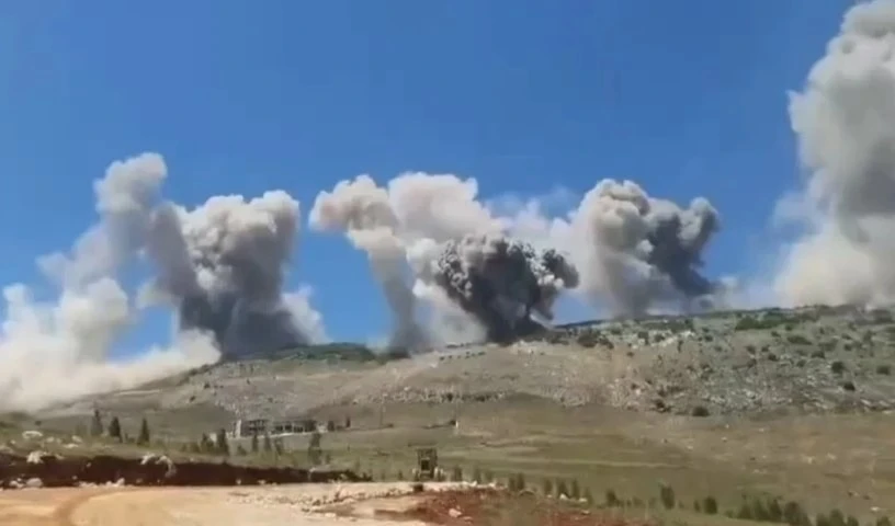 ​“Israel” lanza más de 15 agresiones aéreas contra el sur del Líbano