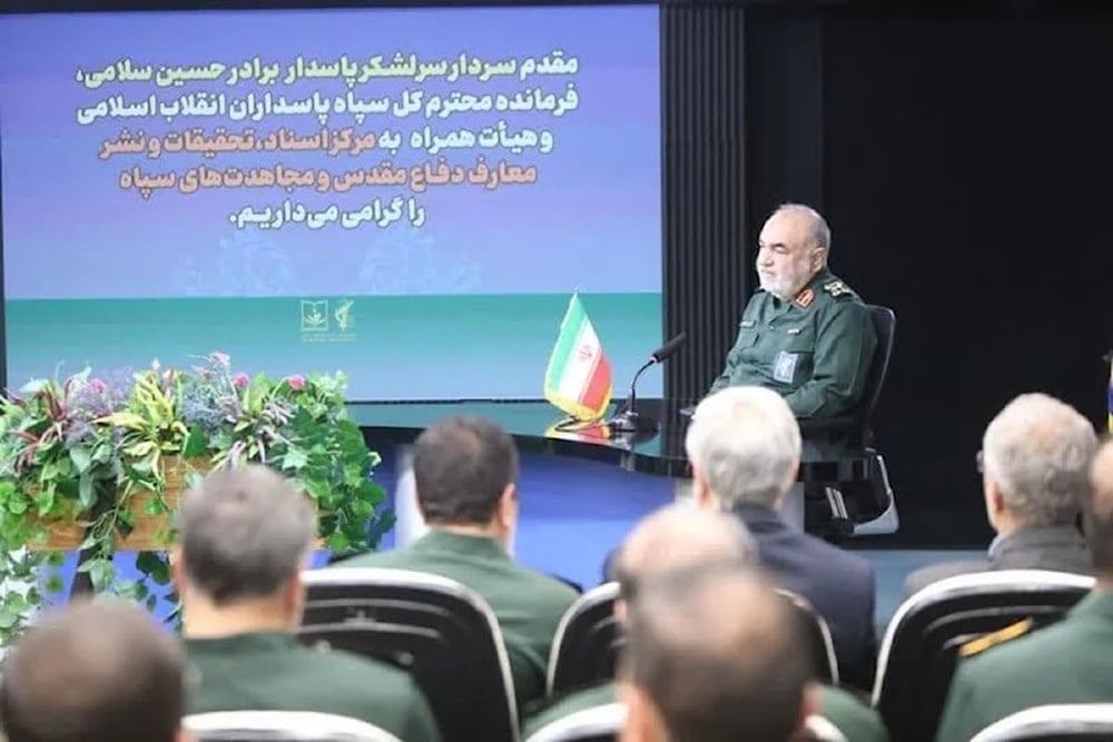  El comandante del Cuerpo de la Guardia Revolucionaria Islámica de Irán, el general de división Hossein Salami.