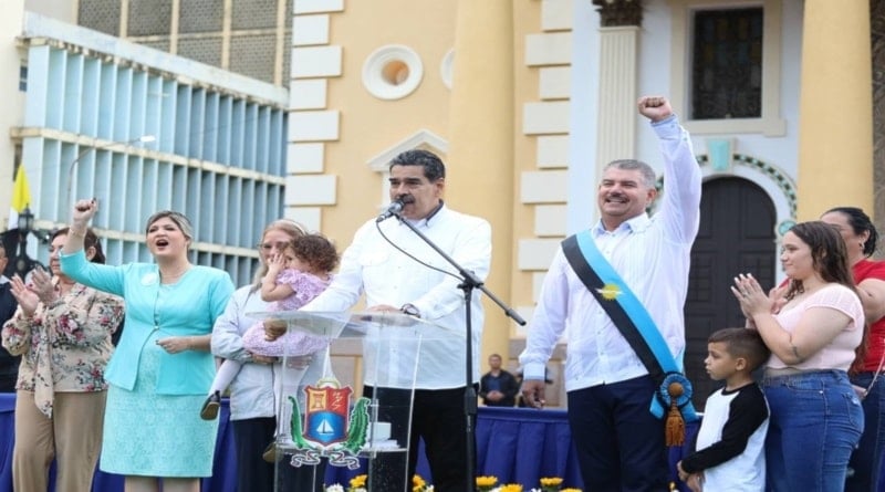 Maduro llama a “mano dura” contra mafias y narcos en el Zulia