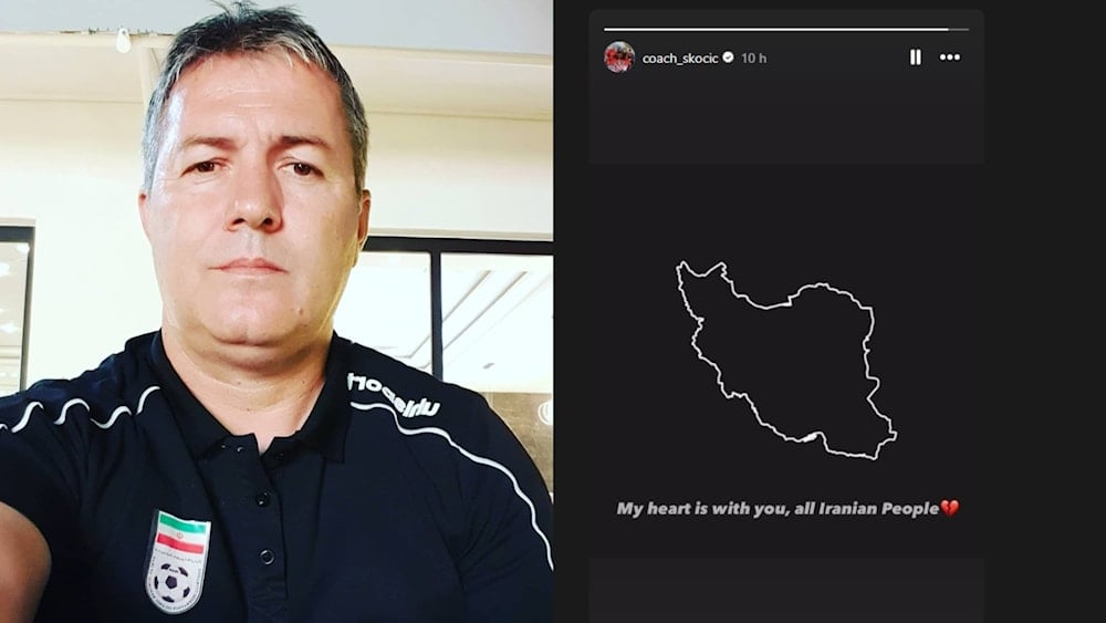 Solidaridad internacional desde el deporte con el pueblo de Irán.