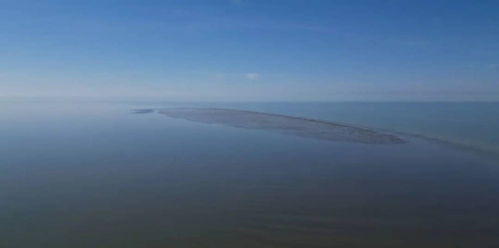 La nueva isla está en espera de ser nombrada. Foto: Yu. Shulgina (tomada de National Geographic).