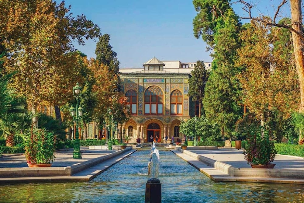 Palacio Golestán, Irán. 