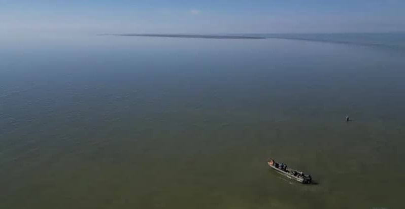 Emergió una nueva isla en el mar Caspio
