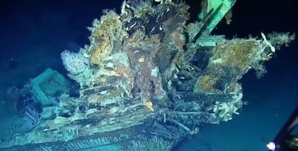 El naufragio de lo que se cree es el San José se encuentra en el fondo del océano frente a la costa de Colombia. Foto: Presidencia de Colombia.