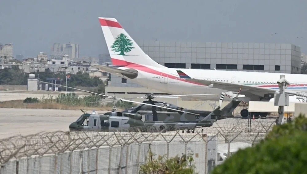 Aeropuerto internacional de Beirut, Líbano.